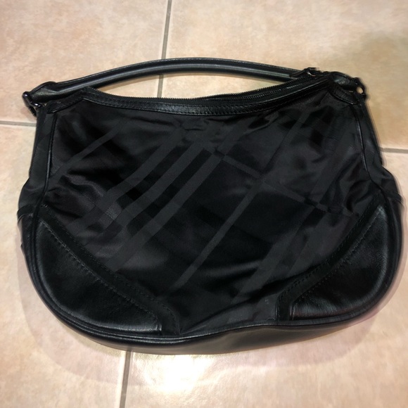 Black Burberry Hobo - Picture 1 of 5